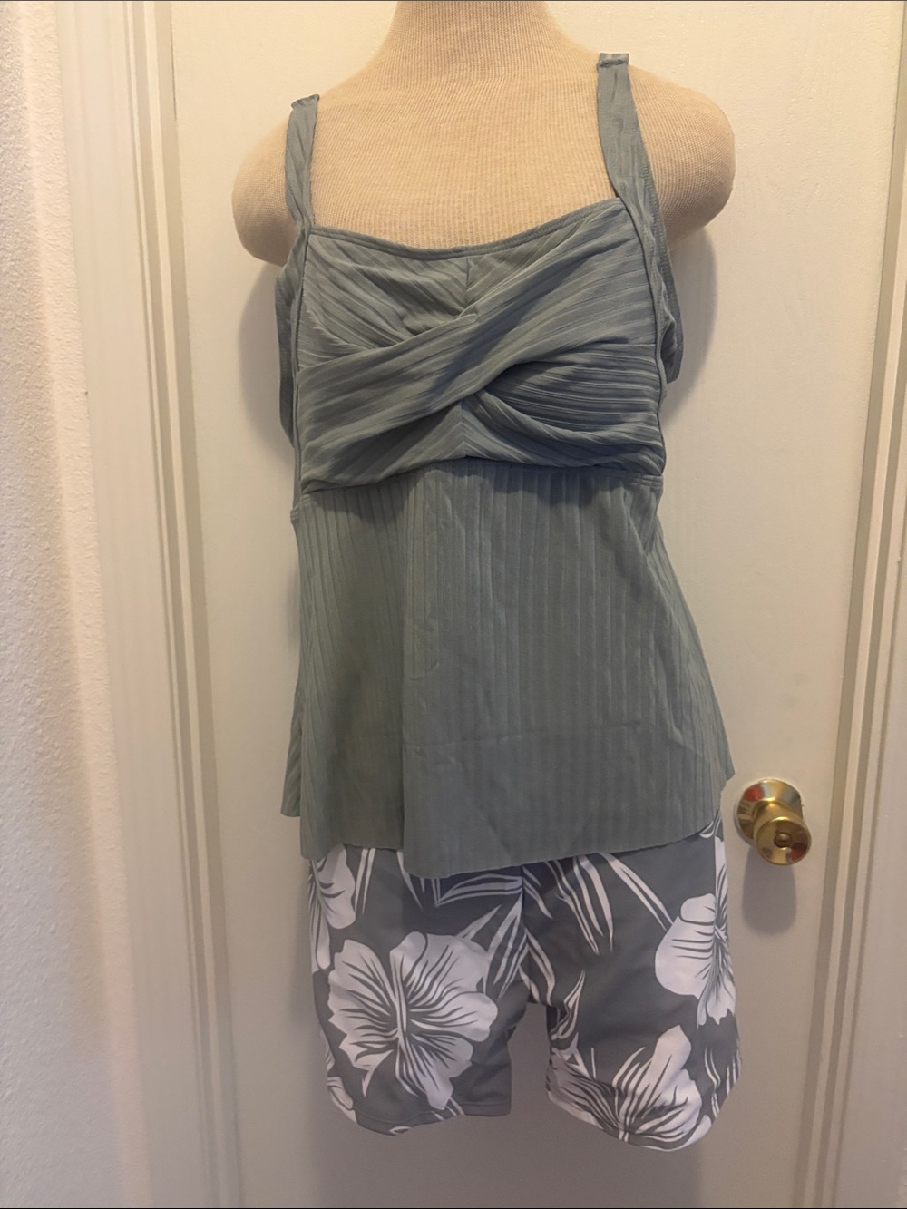 Grey Women's Tankini Top - Unbranded